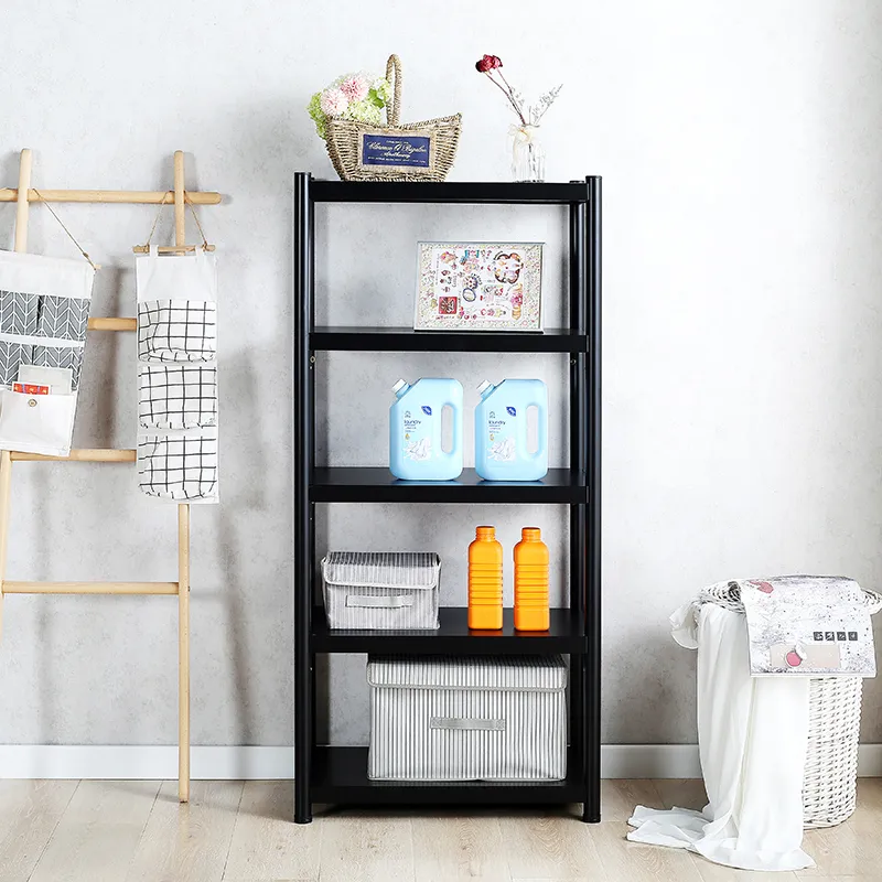 5 Tiers Black Goods Shelf