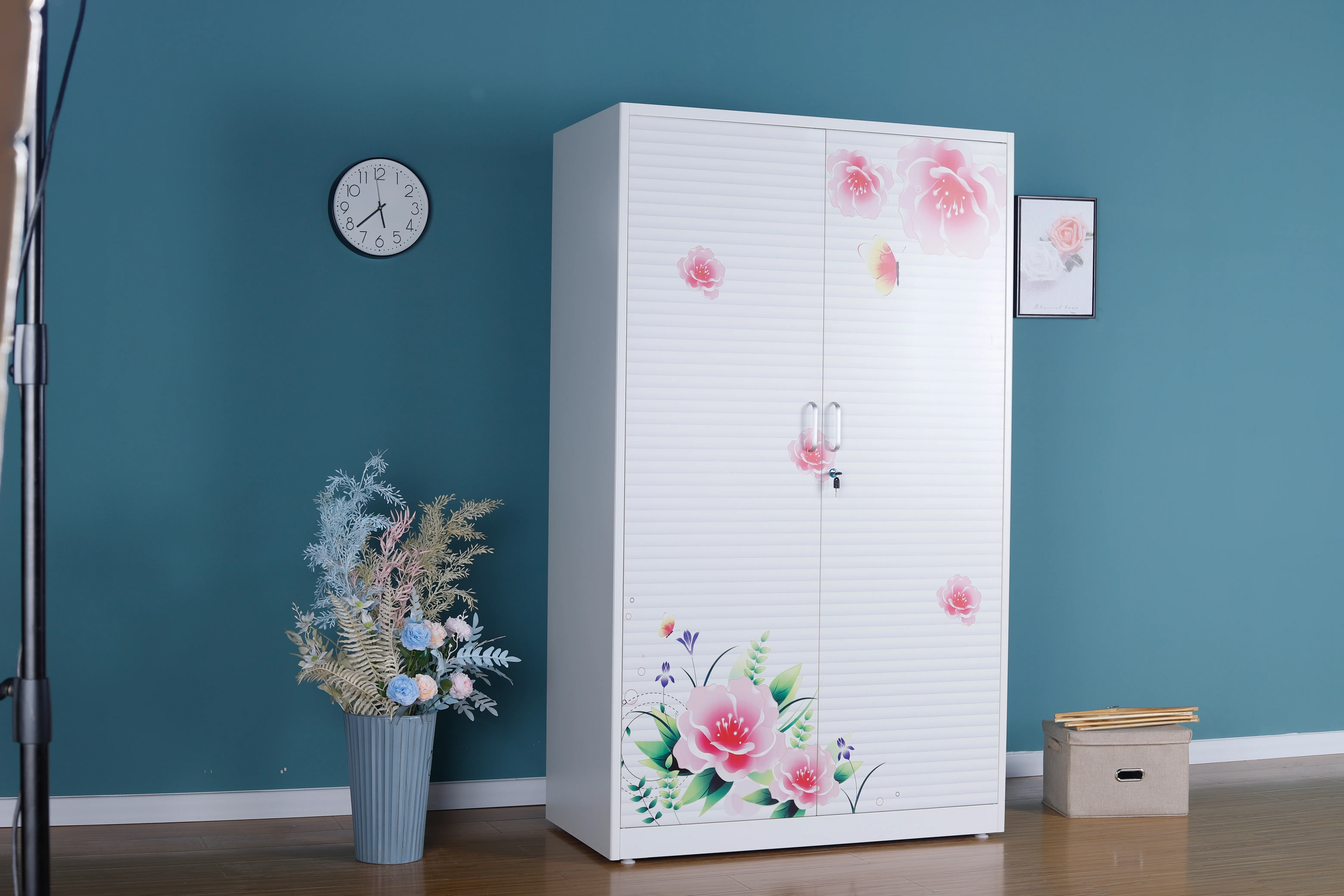 Metal Partten Wardrobe